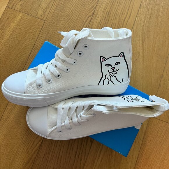 NIB RIPNDIP Lord Nermal High-top Sneakers Women's US 6 - Picture 1 of 7
